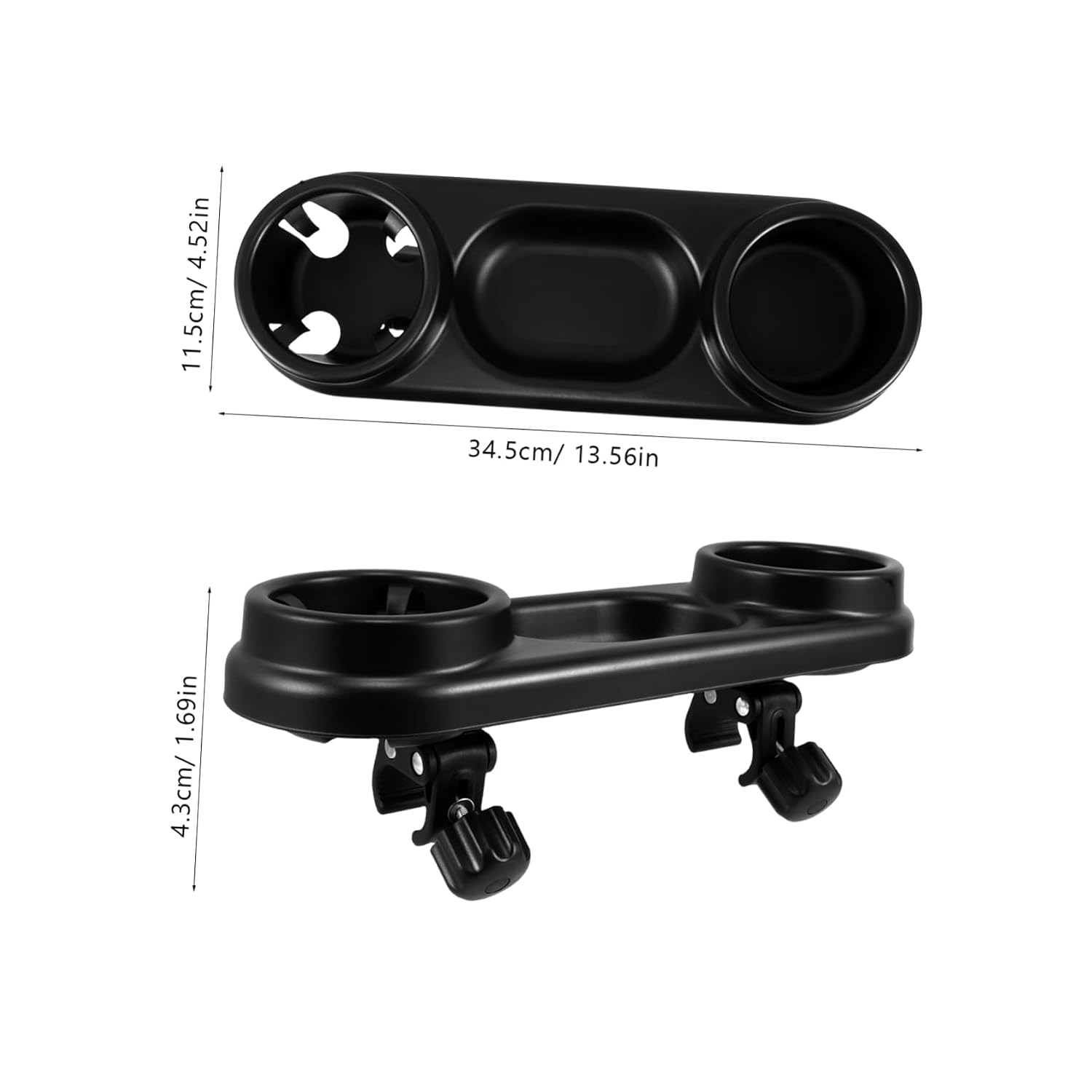 Abaodam Multipurpose Stroller Snack Tray Holder Safe Easy-Clean Accessory for Toddlers
