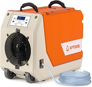 Commercial Dehumidifier with Pump,180 Pints Heavy Duty Industrial Dehumidifier for Large Space Basement Crawl Space Flood Repair Water Damage Restoration, Auto Defrost, Memory Starting