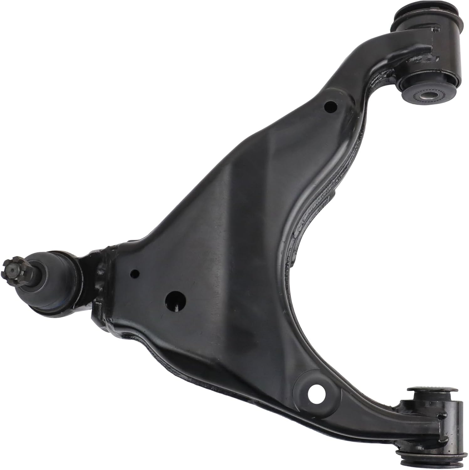TRQ Front Lower Driver and Passenger Side Control Arm and Ball Joint Set 2 Piece Compatible with 2010-2023 Toyota 4Runner Without Kinetic Dynamic Suspension KDSS 2010-2014 FJ Cruiser