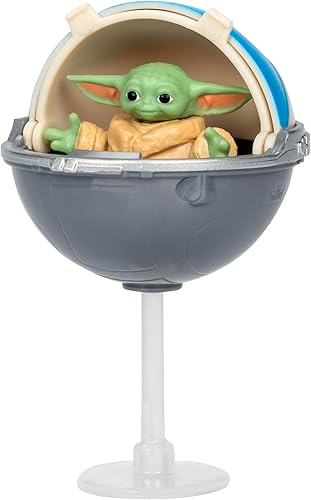 Miniatura 2 de STAR WARS Epic Hero Series Grogu - Figura de acción de 1 pulgada de alto y cochecito flotante, juguetes para niños y niñas de 4 años