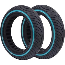 2-Pack Blue 8.5x2 Solid Tire,8.5 inch Scooter Tire,Front or Rear Replacement Solid Tires for m365 pro/gotrax gxl V2/gotrax XR, 50/75-6.1 Scooter Wheels 8 1/2