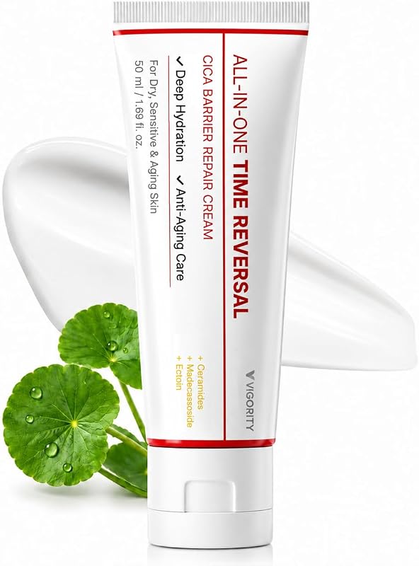 Creme hidratante Vigority com ceramidas, Centella Asiatica e ácido hialurônico, 50 mL