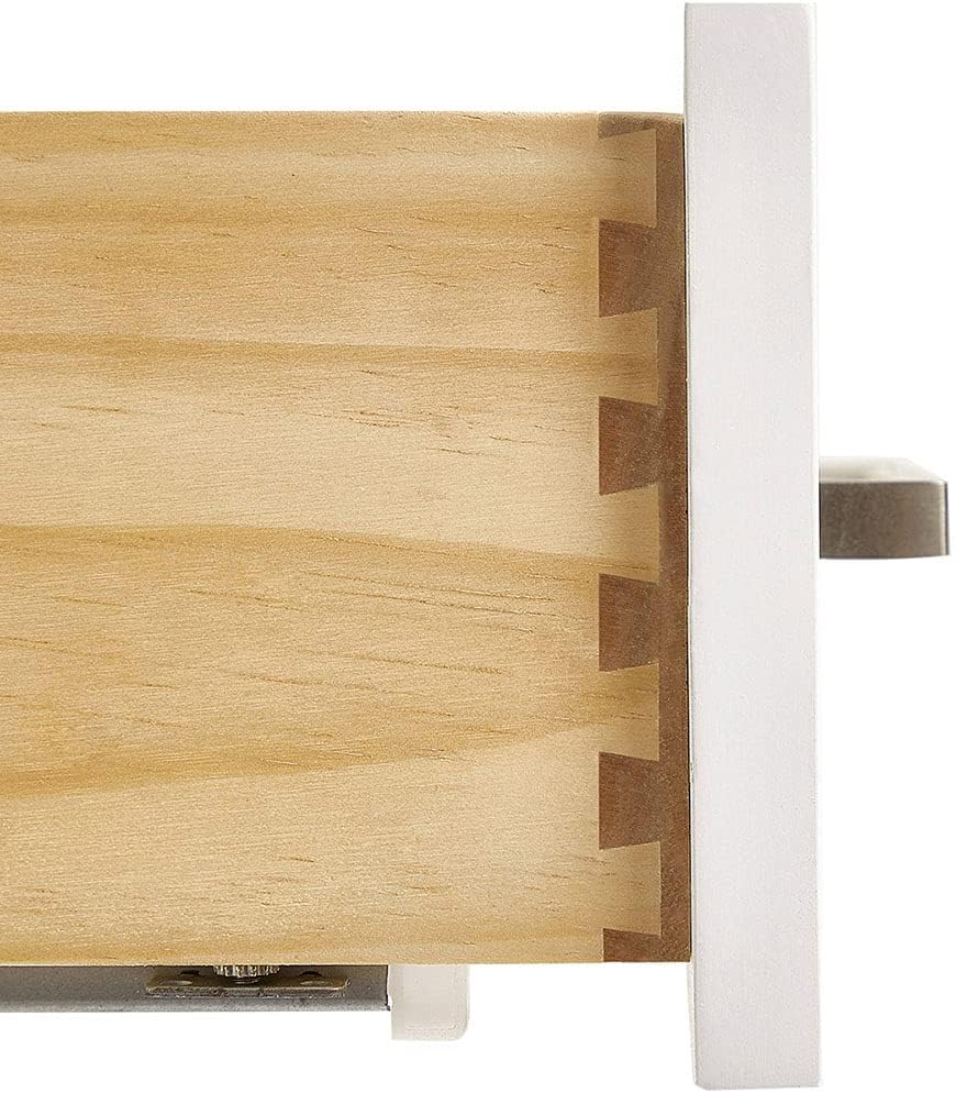 Close-up of the Pure White Quartz countertop and oval sink