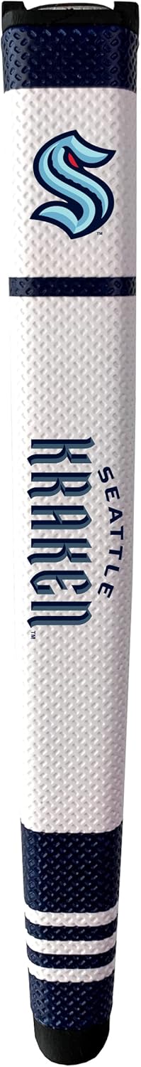 Team Golf NCAA SEATTLE KRAKEN Golf Putter Grip Team Golf NCAA Golf Putter Grip (Multi Colored) with Removable Ball Marker, Durable Wide Grip & Easy to Control