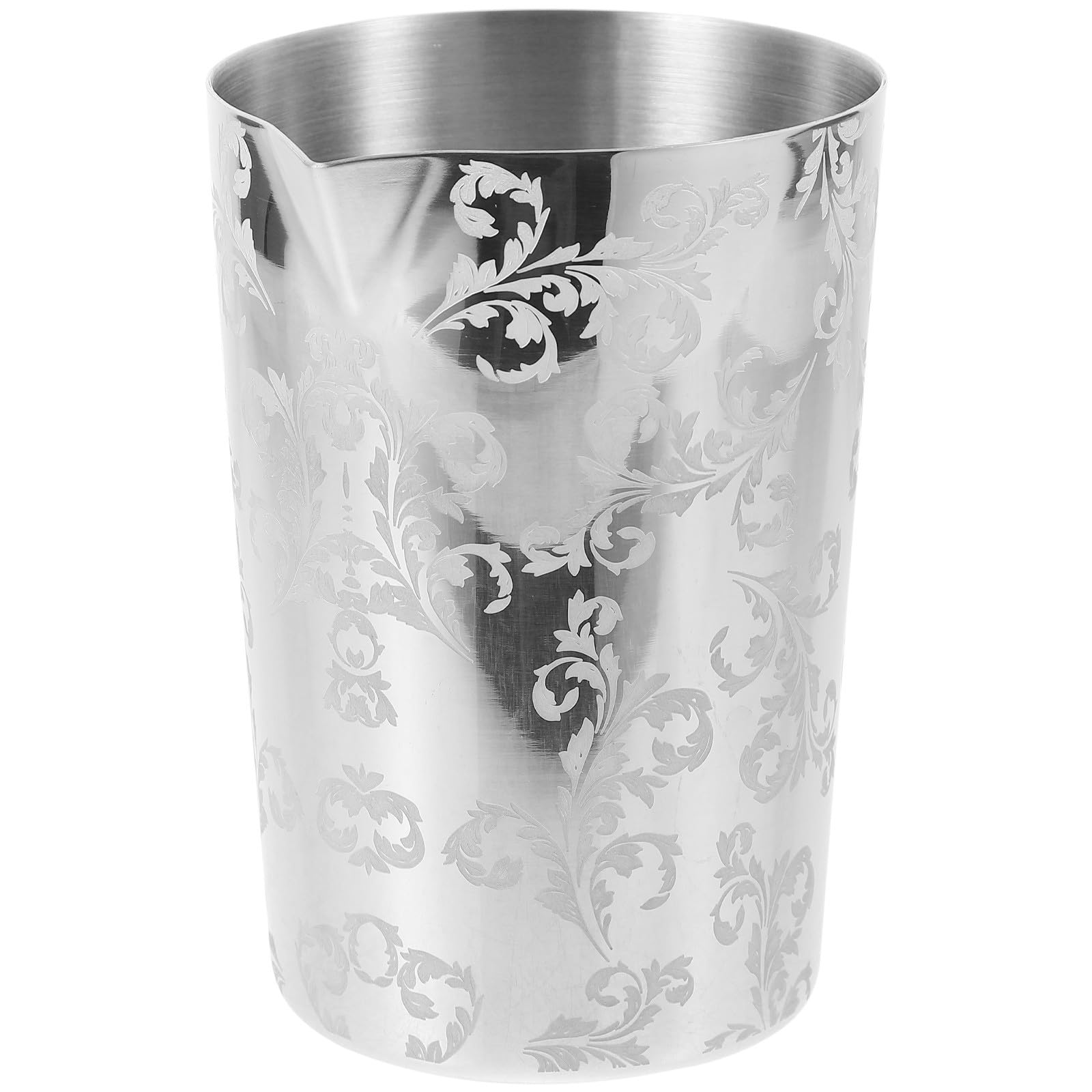 Vaso mezclador de bebidas de acero inoxidable y cómodo de agarrar