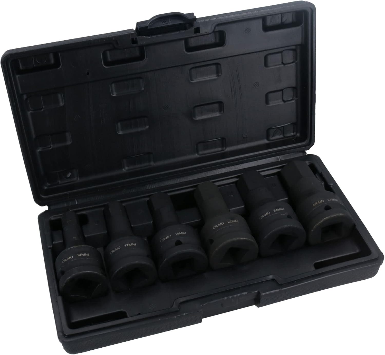 3/4in Drive Deep Metric MM Hex Allen Key Sockets Impacted 14 – 27mm 6pc