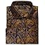 Paisley Blue Gold