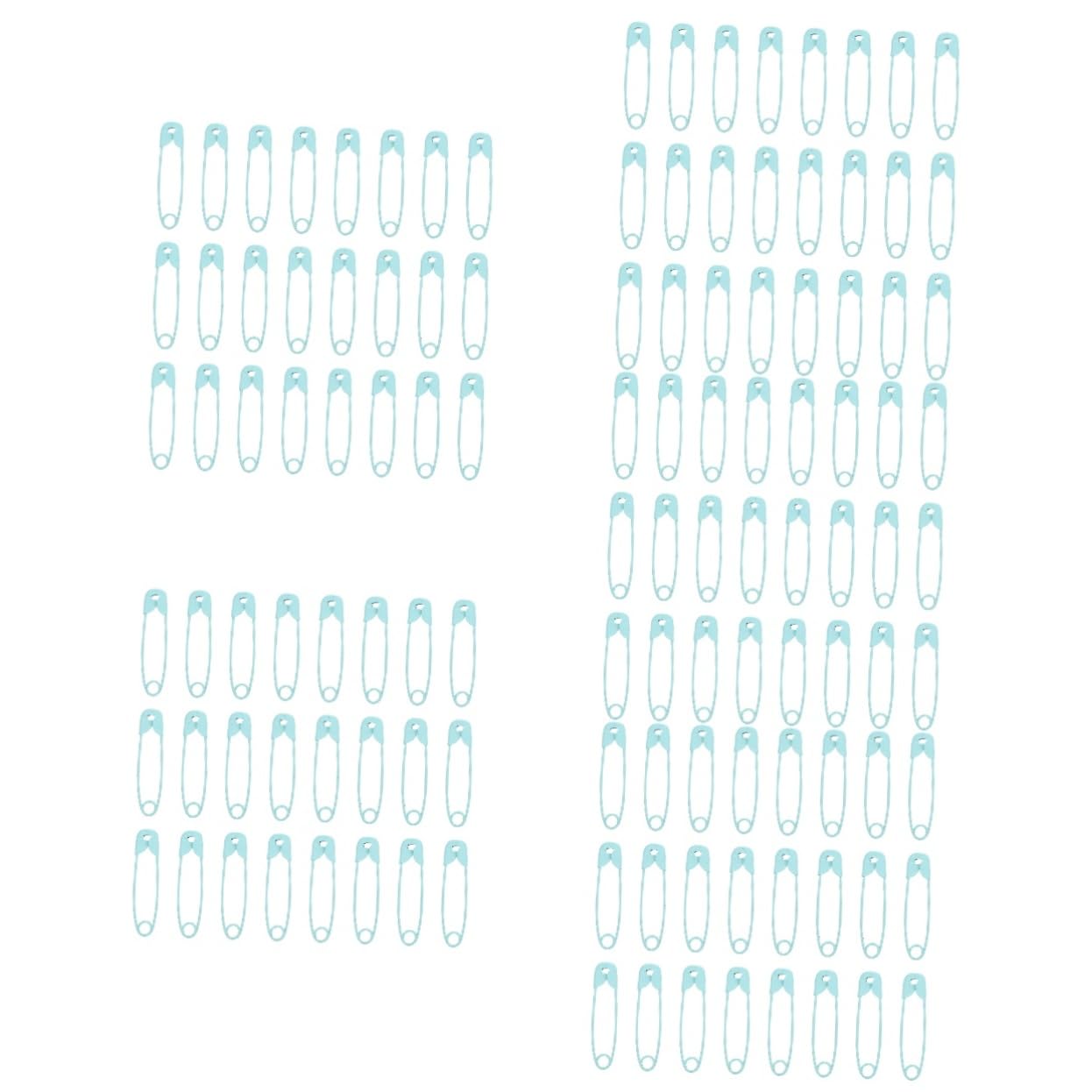 VILLCASE 5 Set - Spille Di Sicurezza Per Cucire Spille Per Gioielli Robuste Clip Di Fissaggio Per Indumenti 100 Pezzi * 5