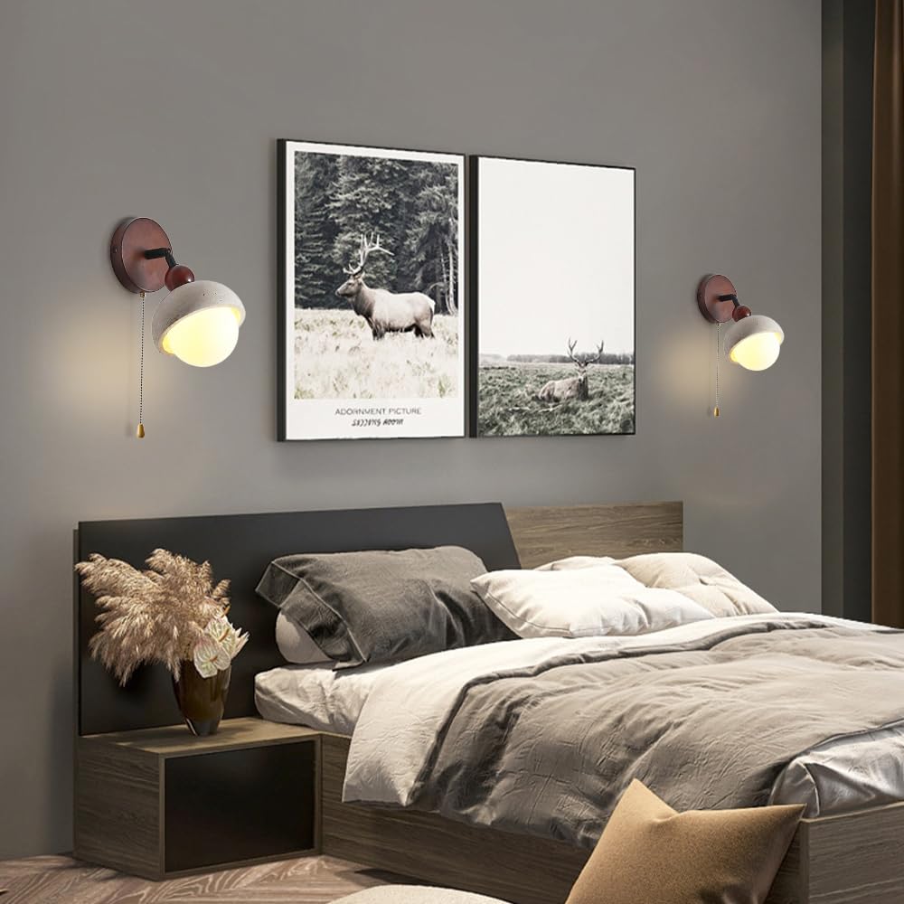 Apliques de Pared Modernos Interior Lámpara de Pared de Travertino Amarillo Arte Nórdico Mármol Piedra Natural Japonesa Lámpara de Pared para Sala de Estar Dormitorio Mesita de Noche Pasillo