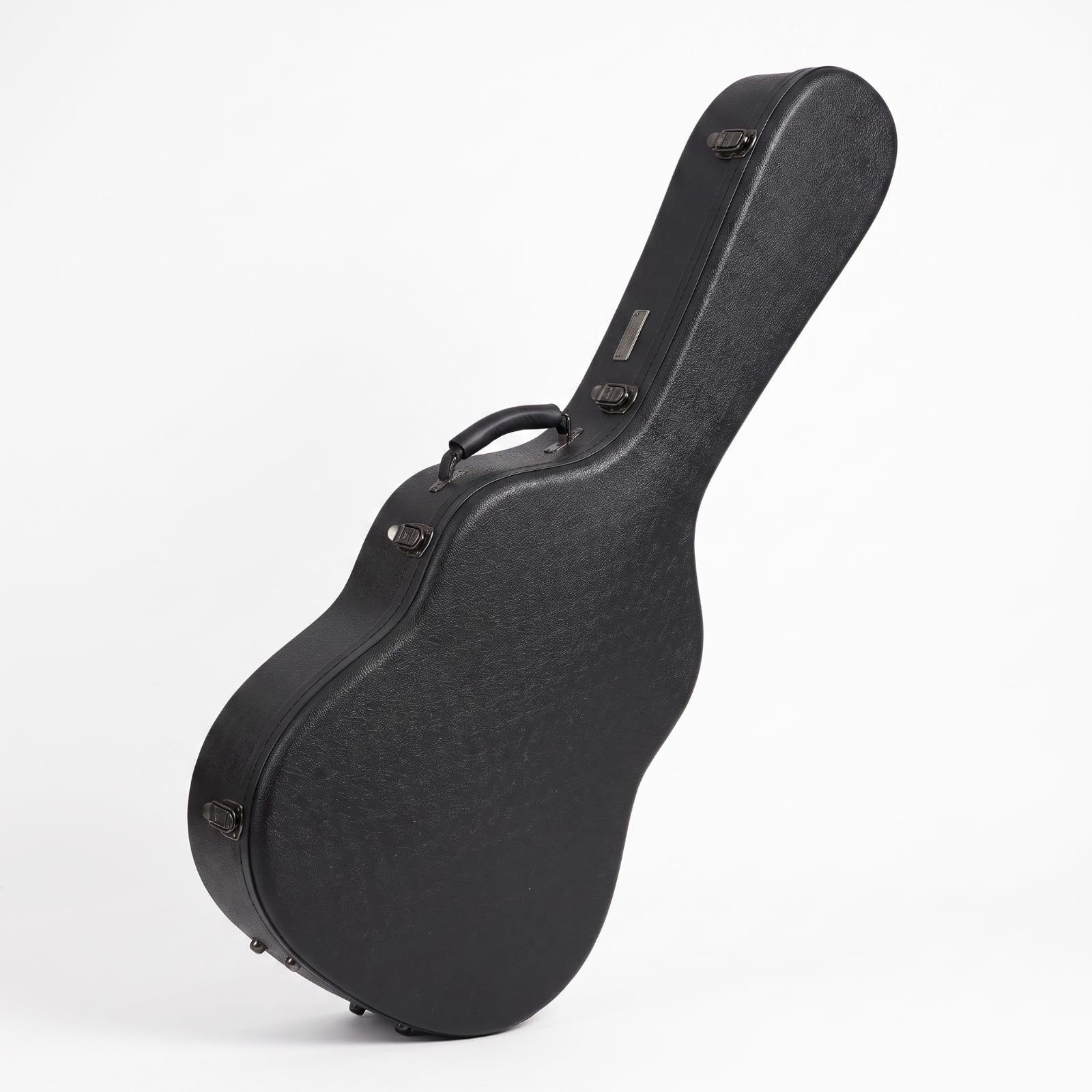Funda Rígida para Guitarra Folclórica Portátil, Estuche Rígido para Guitarra Acústica, Cómoda, Viajes, Ensayos, Guitarristas, Músicos