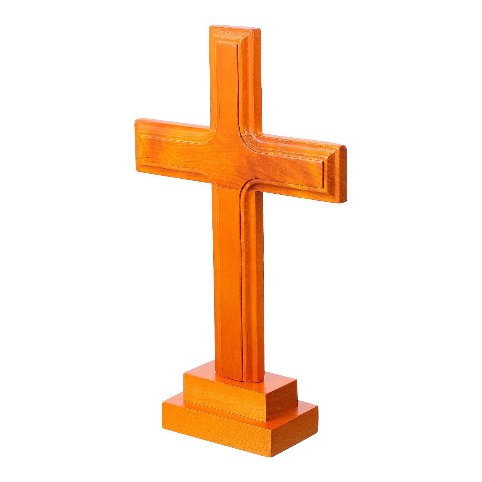 Cruz de madera maciza GRADENEVE para decoración elegante de comunión 8