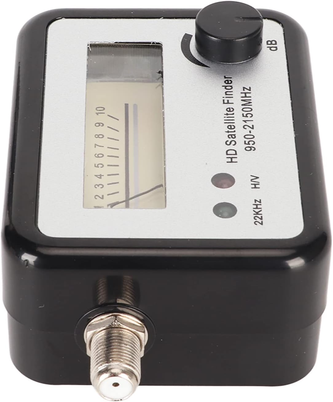 SAT Finder, DB Level Control ABS Digital Satellite Meter 950 to 2150MHz Portable 75Ω Impedance Band for Home