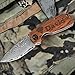 C.light 3D Custom Pocket Knife for Men – Personalized Engraved 67-Layer Damascus Folding Knife, Birthday Anniversary Groomsmen Gift for Dad Husband Boyfriend, VG10 Steel Core & Rosewood Handle