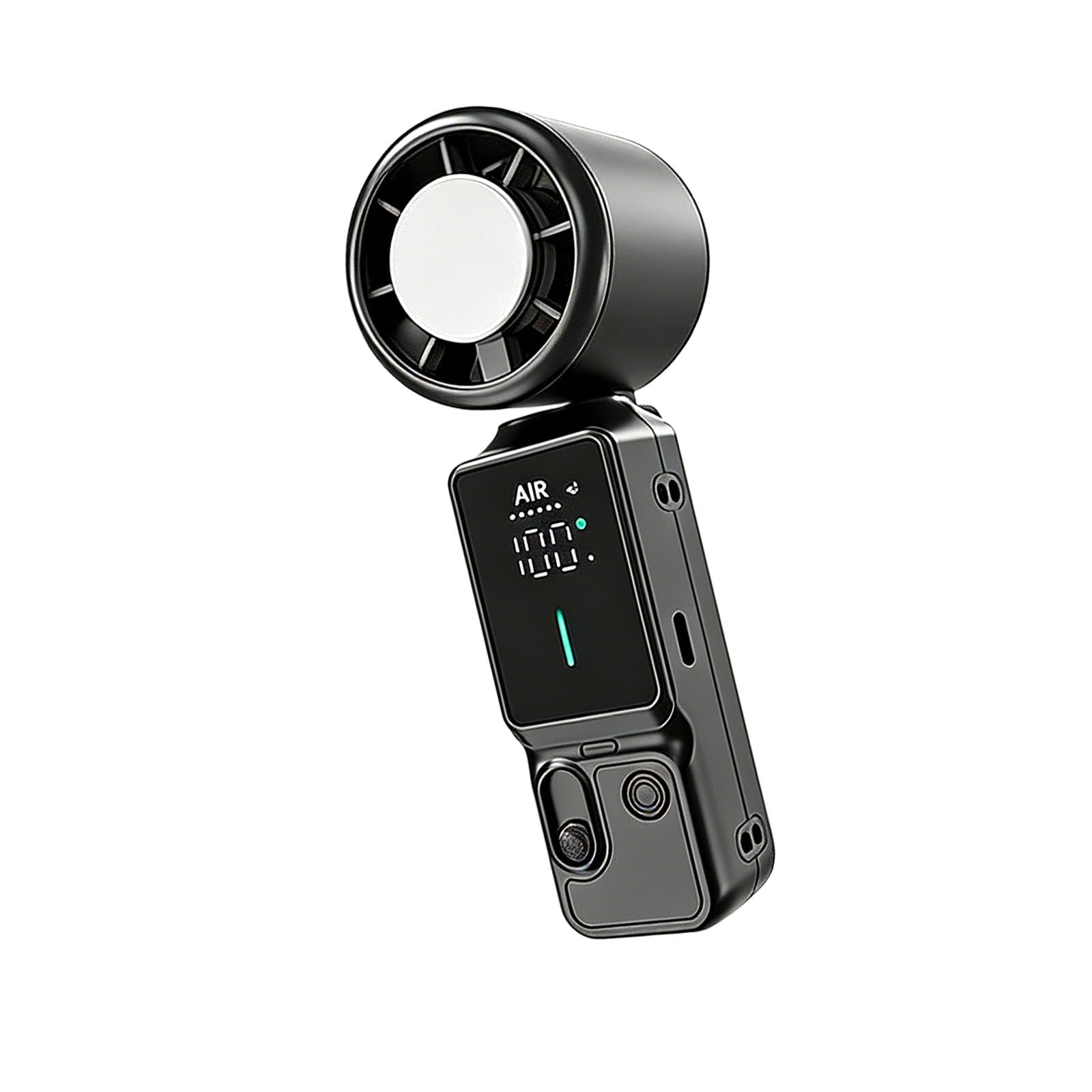 Ventilateur pour le cou portable et puissant rechargeable USB avec 100 vitesses réglables