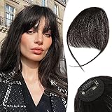 frangia capelli ricci 2019 【Frangia per Capelli Effetto Buono】Frangia sottile capelli veri che crea gli effetti naturali più lucenti e realistici：1.hair bangs clip con tempio, 2.Cucito in buone clip, le clip hanno una striscia forte e la cucitura è appena invisibile 3.Abbastanza spessore per coprire la fronte senza preoccuparsi di Wispy. Dopo averla indossata, nascondere il bordo della frangia nei capelli avrà un effetto più realistico, in modo che altre persone non possono dire frangia nera in cima ai vostri capelli.