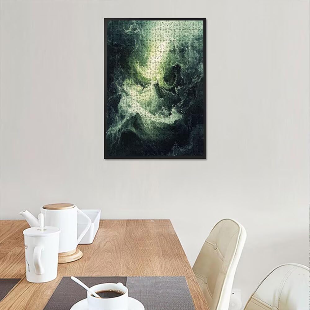 Puzzle 3000 Pezzi, Fiume Verde 3D Puzzle per Adulti Impegnativo, Educa Puzzles Artistico, Divertente E Stimolante Puzzles Decorativo per La Famiglia, Regalo e Decorazione Pareti DX0YL6-609