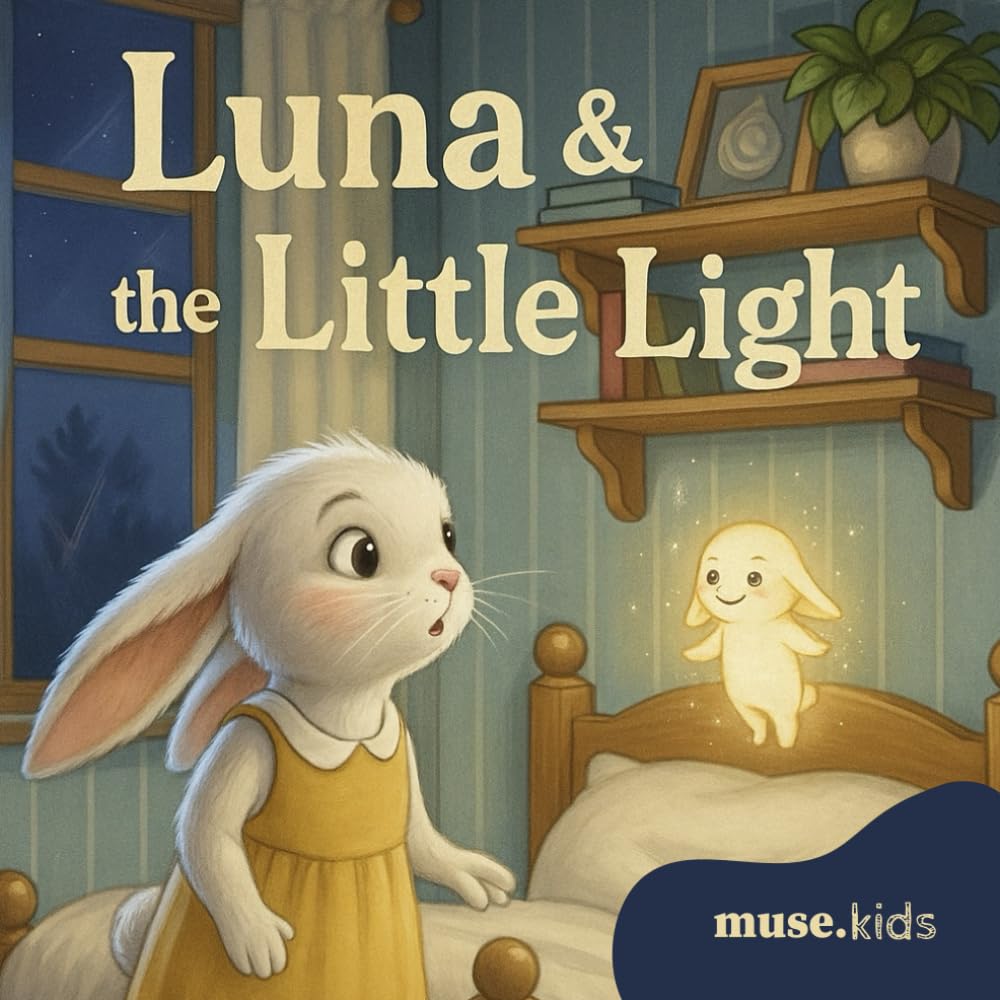 Luna & the Little Light: A Heartwarming Children’s Book About Overcoming Fears, Building Confidence, and Finding Inner Bravery (Big Feelings & Social Skills)