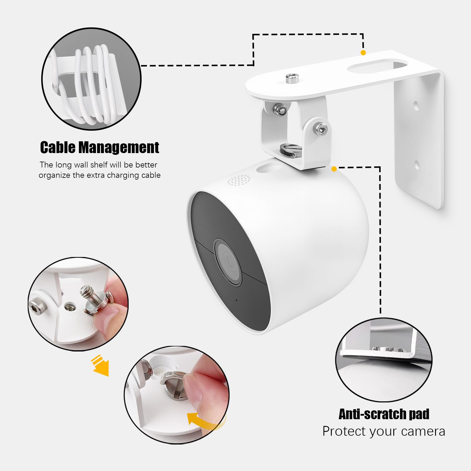 Amazon.co.jp: MagitcSee Nestカメラマウント Google Nest Cam屋外