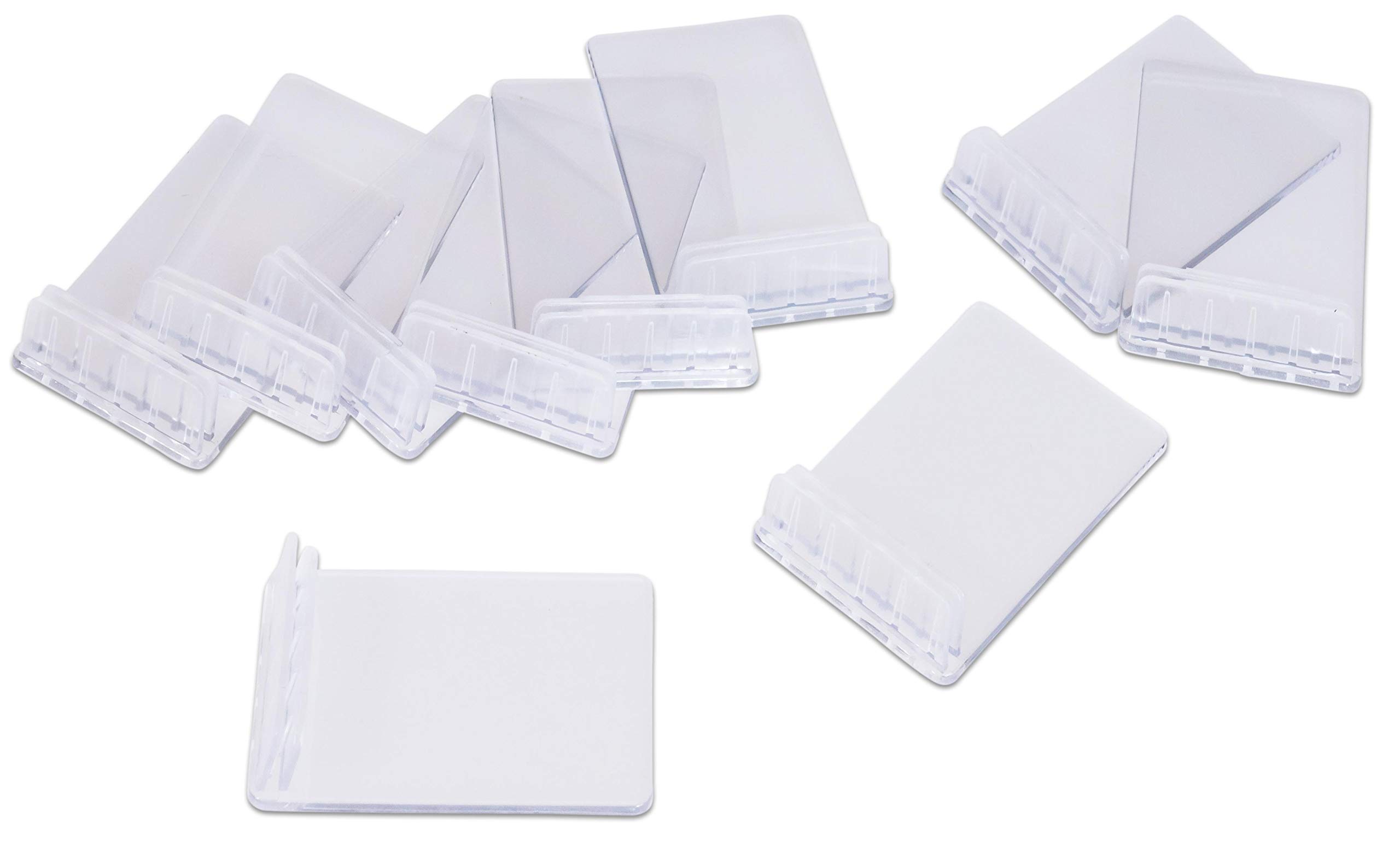American Metalcraft TAGHLDTR Tag Holders, Acrylic,Sm,10 Pk