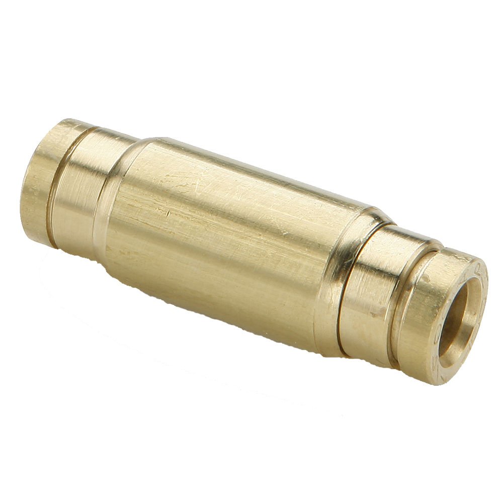Parker 62PMT64 PushtoConnect D.O.T. Fitting, Tube to Tube, Brass