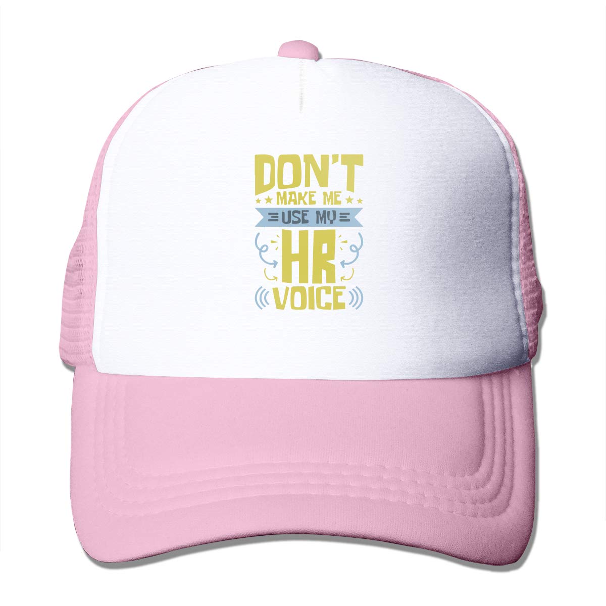 Adult Unisex Human Resources HR Voice Trucker Baseball Mesh Cap Adjustable Hat
