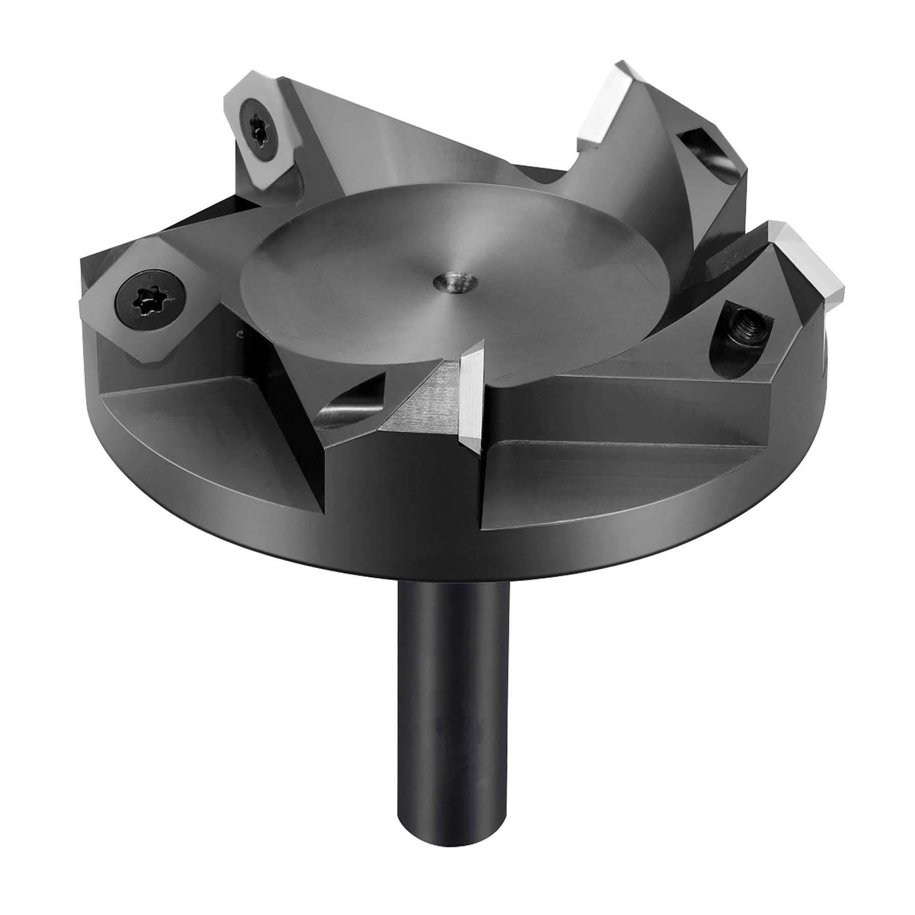 SpeTool Spoilboard Surfacing Router Bit 1/2" Shank 3-1/4" Cutting Dia 5 Wings Carbide Insert Planing Rourter Bit for CNC Planer Woodworking