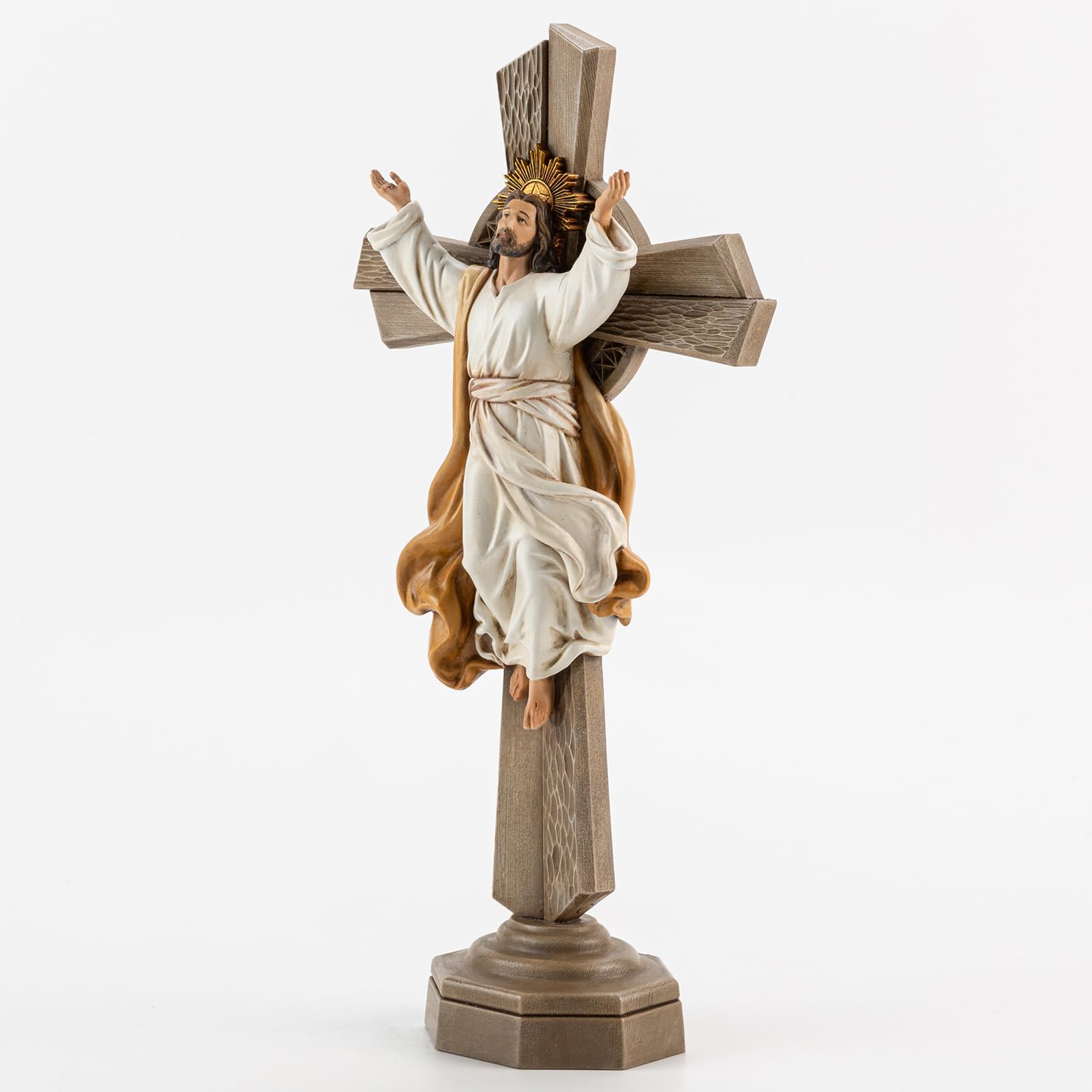 Amazon.com: Grace4Joy Standing Crucifix - 12.5 Inch Risen Christ
