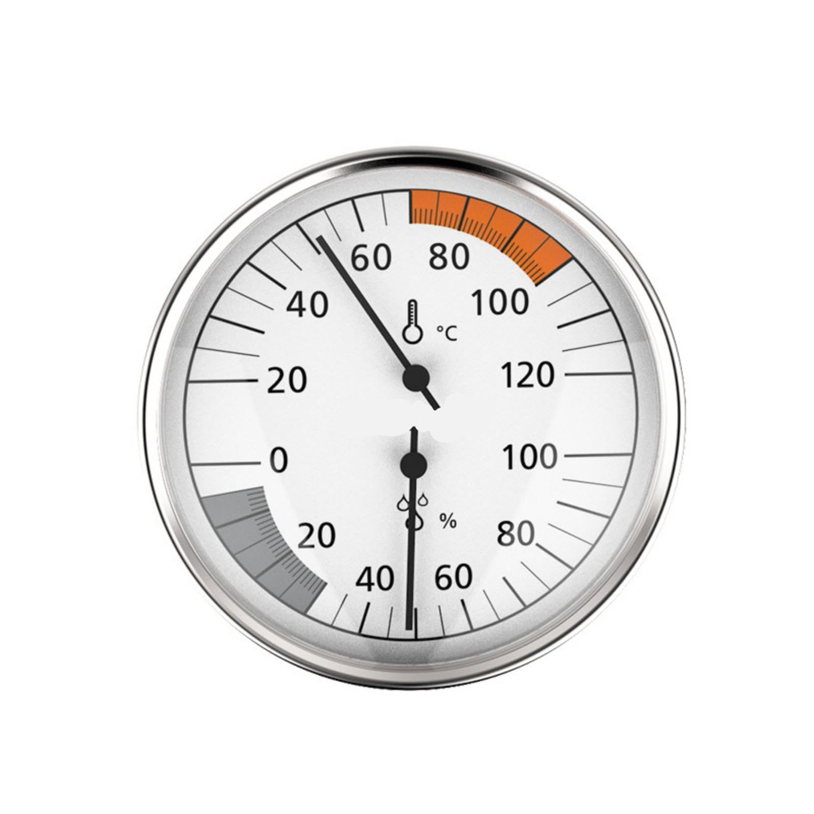 Sauna Temperature Humidity Gauge Hygrometer Tool Resistant for Room Environment Mechanical Sauna Room Thermometers