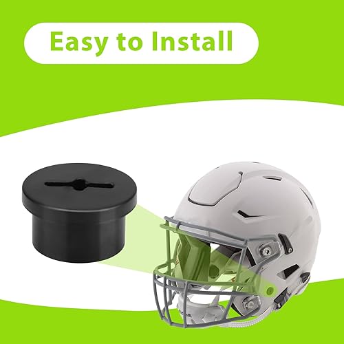 Miniatura 6 de ArrogantF Tornillos de válvula de vejiga para casco Riddell Speedflex y casco de fútbol Speed Icon, 5 piezas de tapón de válvula de tornillo roscado