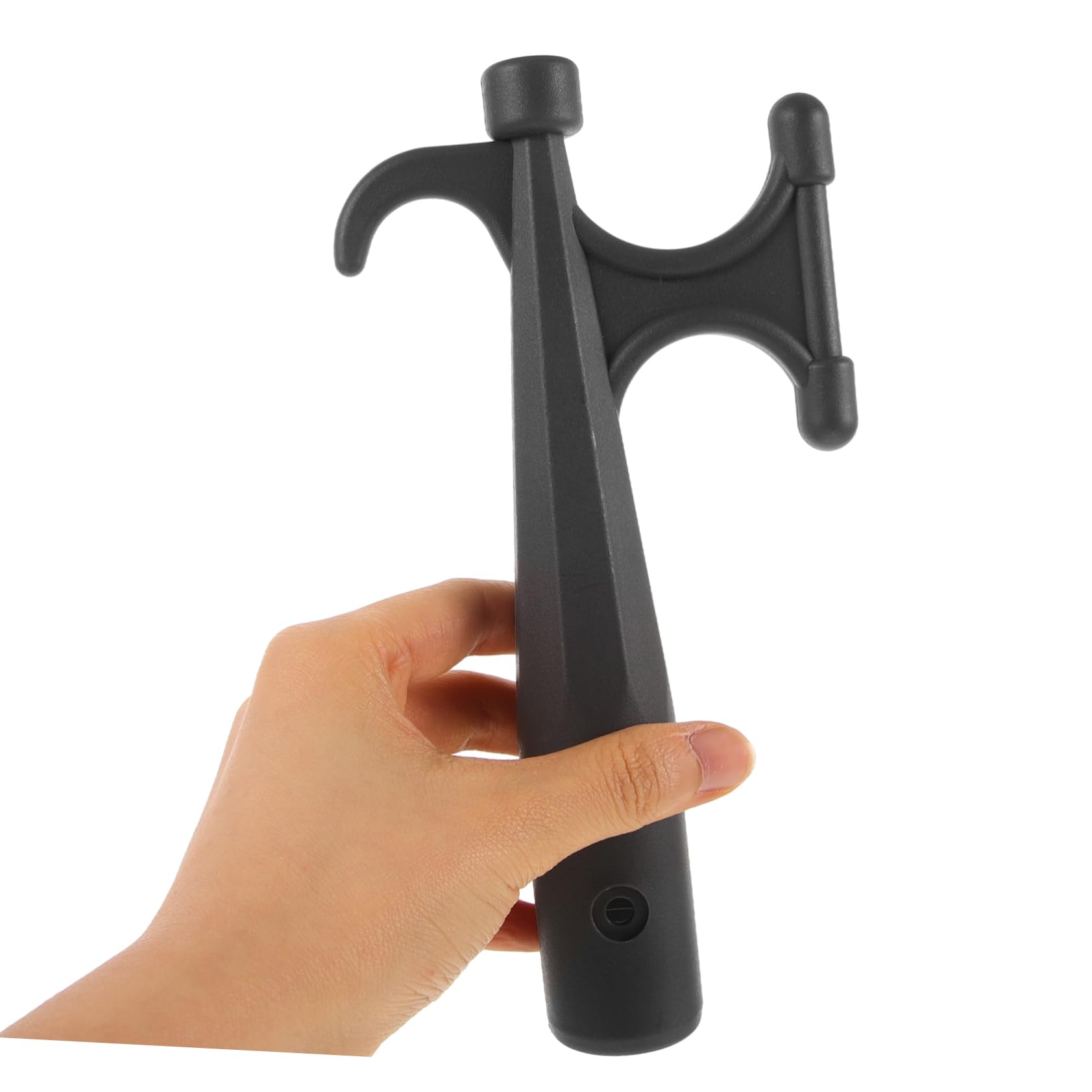 YARNOW Piccone Barca estremità del Mezzo Marinaio Mezzo Marinaio per Ormeggio Pali del Telo Mezzo Marinaio Telescopico Mezzo Marinaio per L'attracco Verricello Boe Estensione Nylon Black