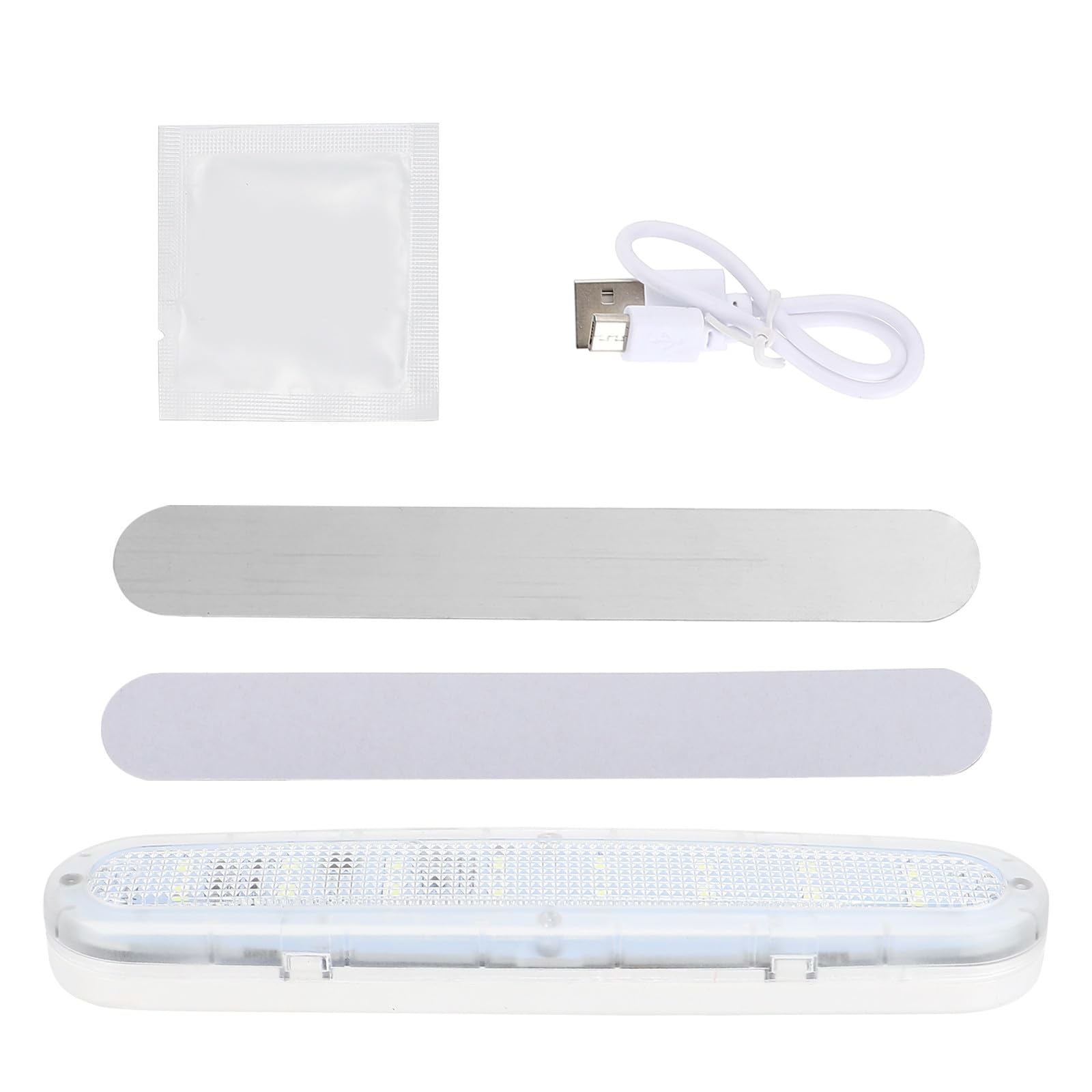 Lámpara de techo magnética de acero inoxidable y ABS premium para iluminación de coches y caravanas 8