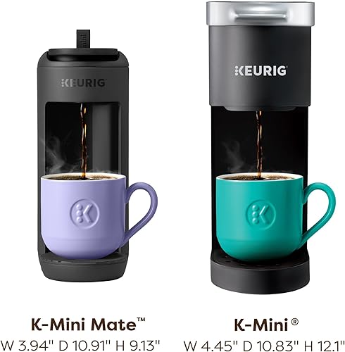 Miniatura 5 de Keurig K-Mini Mate - Cafetera de una sola porción, ultracompacta de 4 pulgadas de ancho, apta para taza de viaje, regalo ideal para vacaciones para
