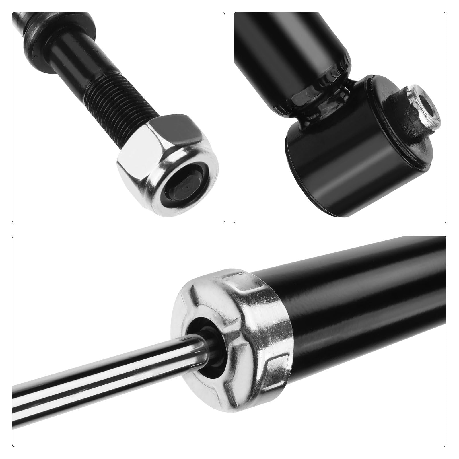 Frankberg 2 amortiguadores traseros de 604 mm a presión de gas 45007 45008 | Compatible con: P.a.s.s.a.t Variante 3B5, A6 4B2 4B4, P.a.s.s.a.t Variante 3B6, Excelente I 3U4, P.a.s.s.a.t 3B2