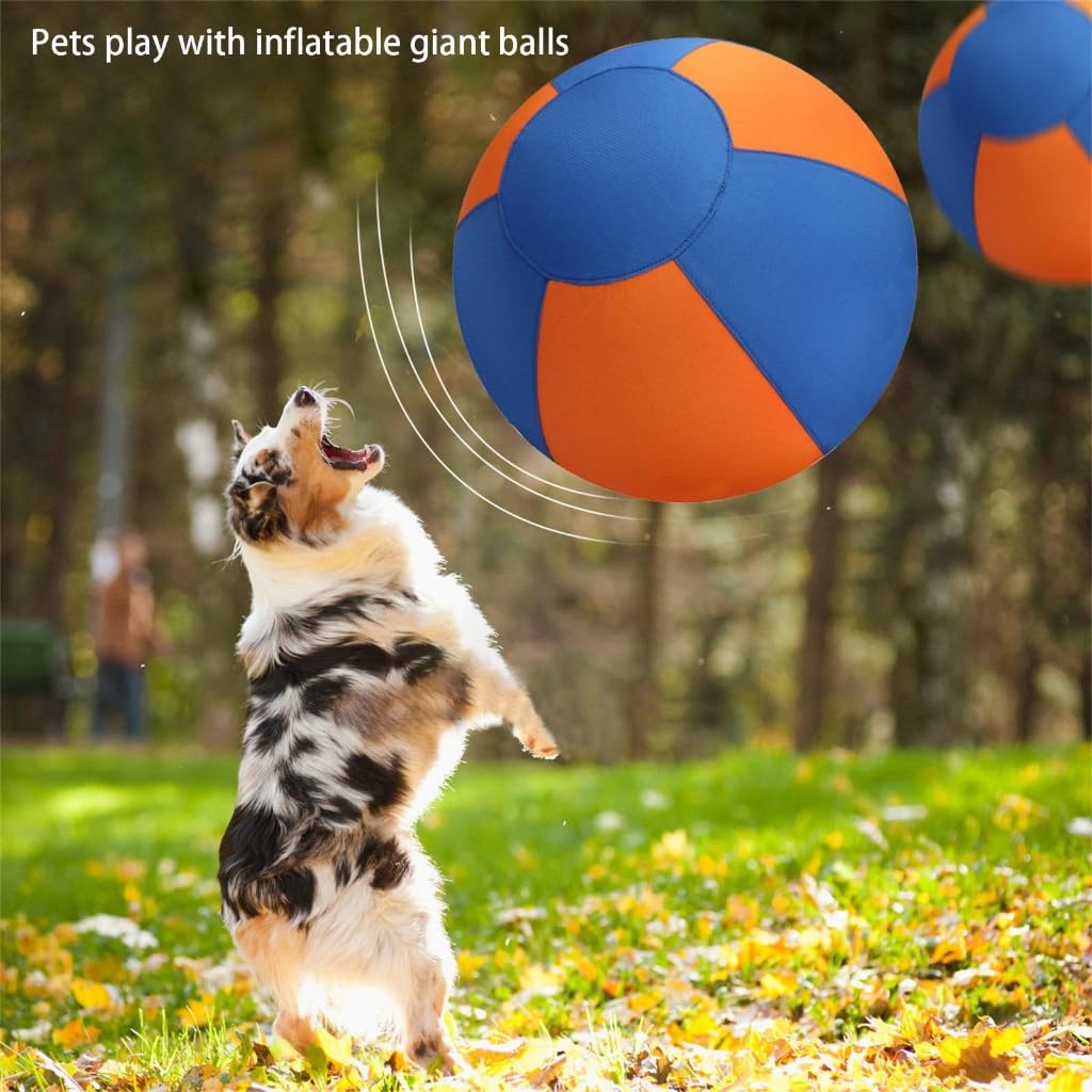 Balle d'élevage pour chien - Jouet rebondissant interactif pour bergers, corgis, collies