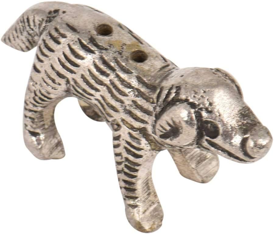 Indian Shelf Insense Stick Holder | Brass Incense Holder | Silver Agarbatti Stand | Dog Agarbatti Stick Holder Decorative Pooja Home Décor Housewarming Gift Items
