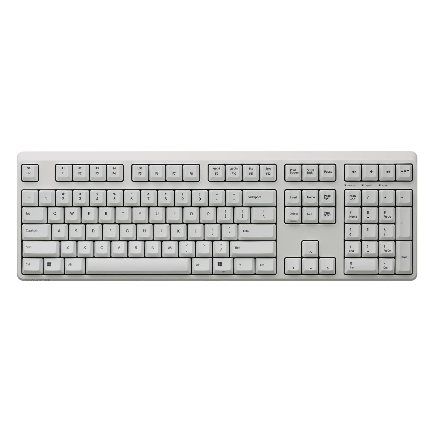 Amazon | REALFORCE R4 キーボード ハイブリッド フル 45g 英語配列
