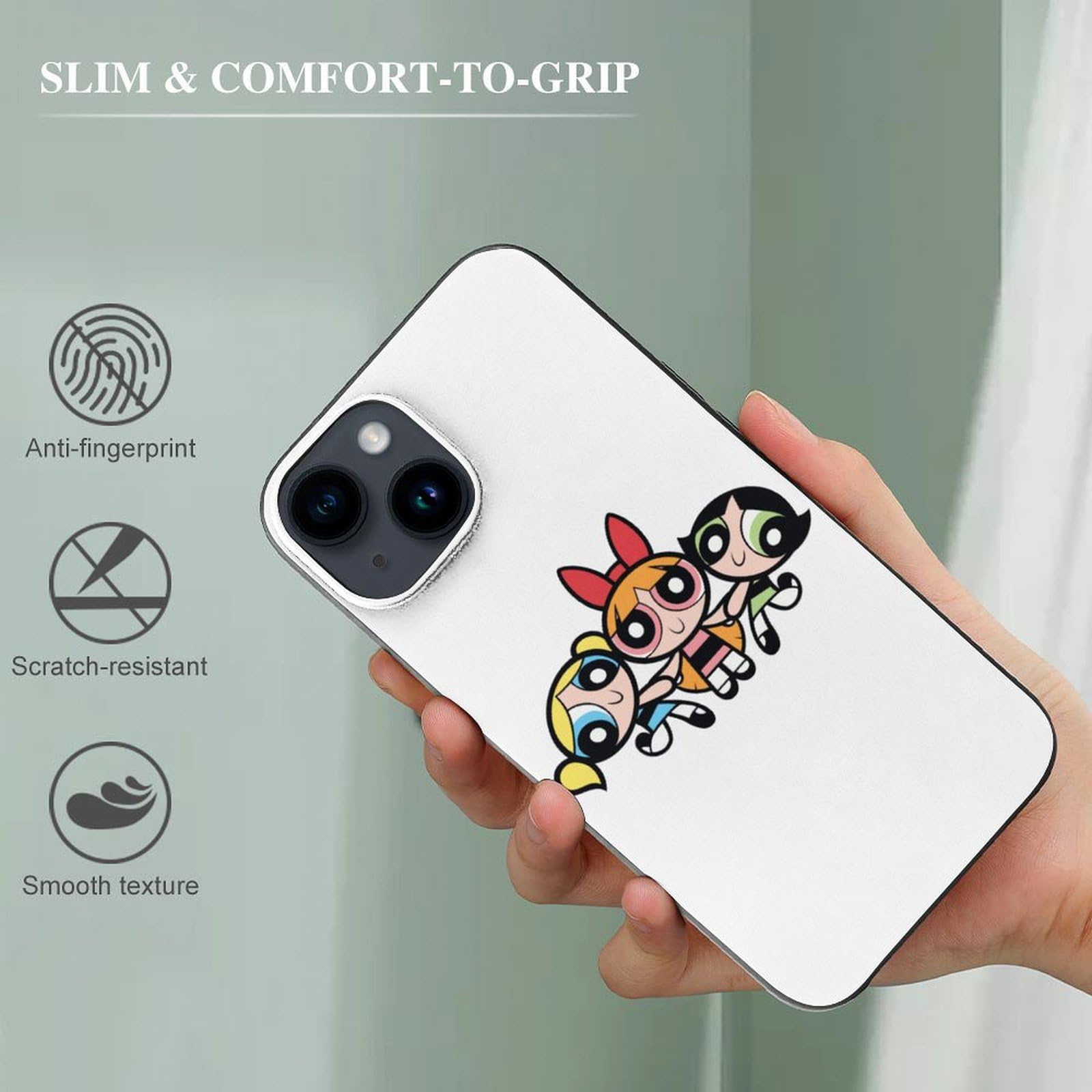 Amazon.co.jp: iPhone15 Plus ケース パワーパフガールズ iPhone15