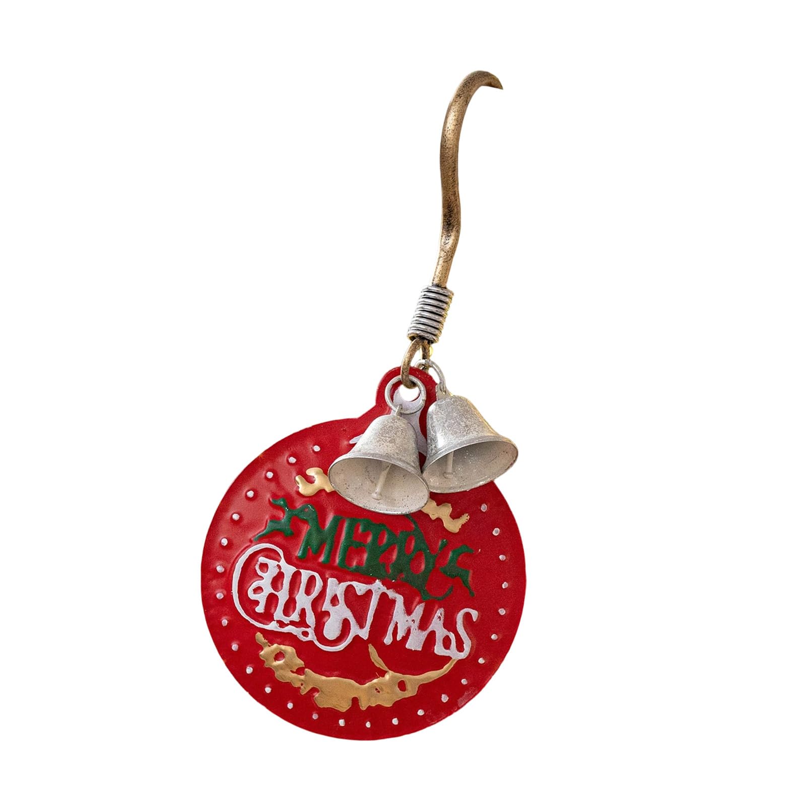 Kalttoy Merry Christmas Hanging Signs Christmas Bells Door Hanger Holiday Decors for Home Wall Porch Yard Decorations Gift Door Hanger Wreath