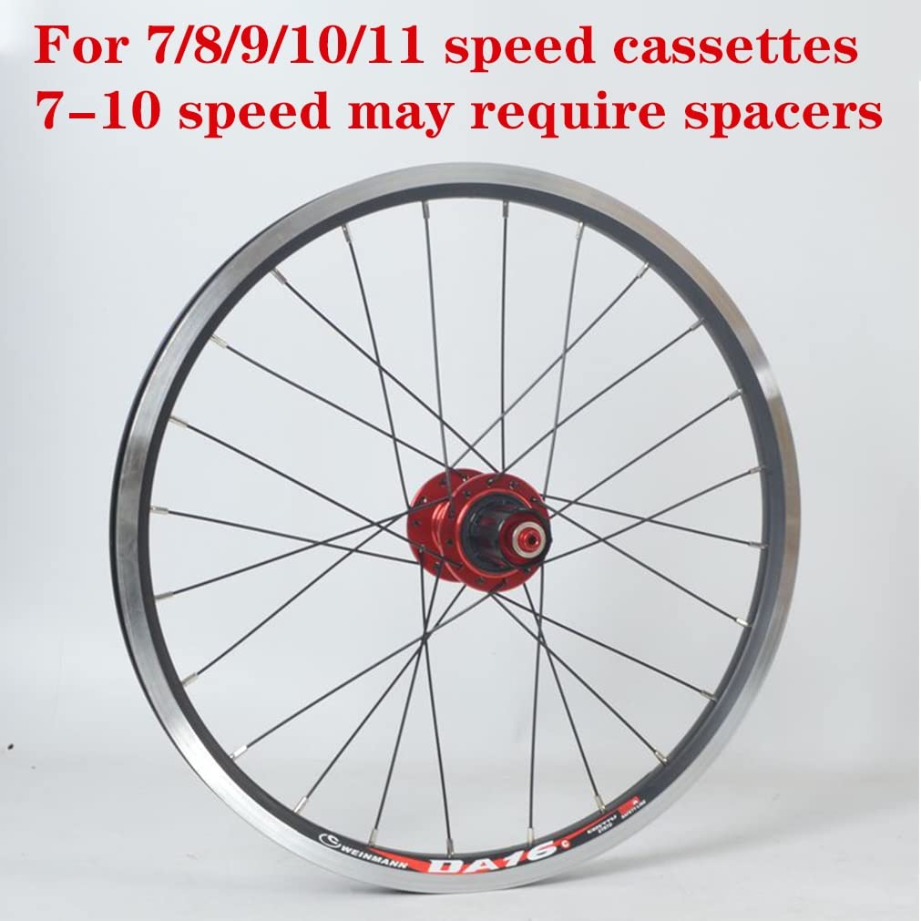 Amazon.co.jp: 折りたたみ自転車ホイールセット20インチ406/451BMX