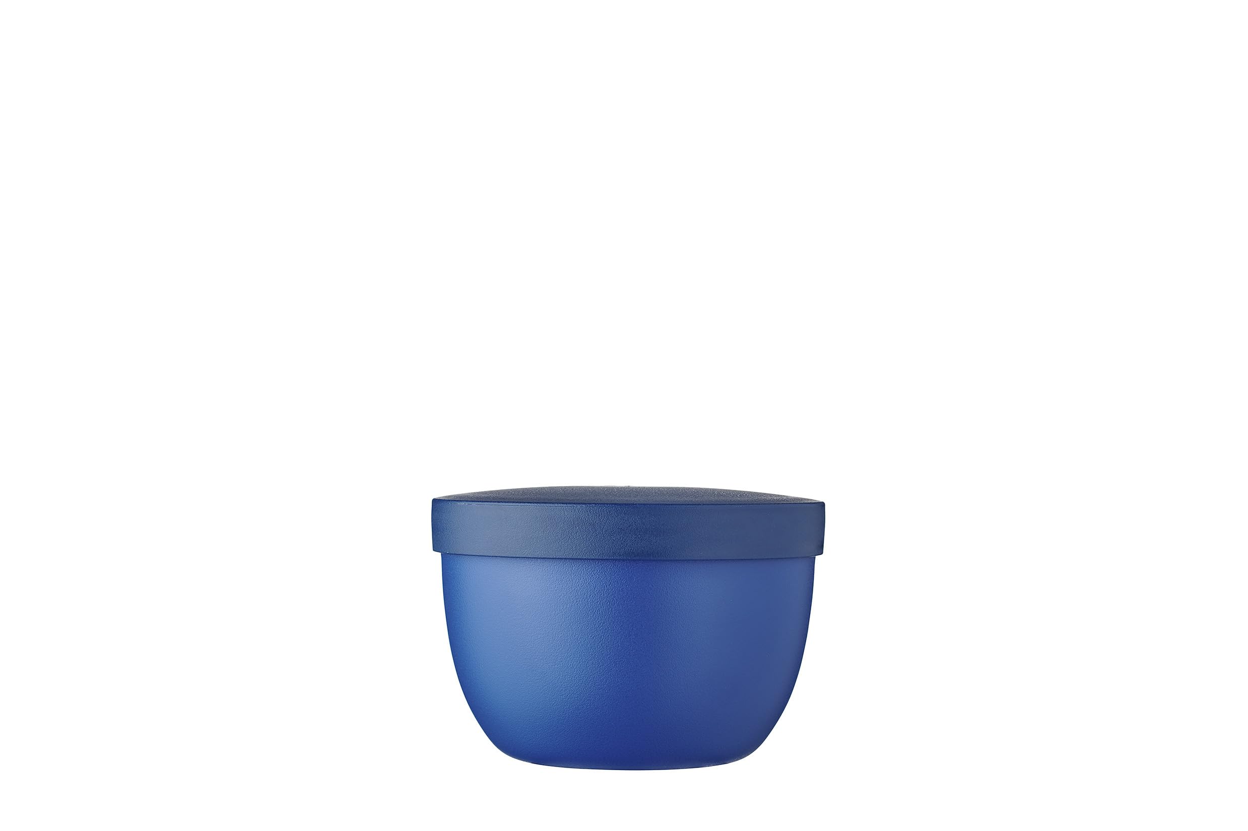 Mepal – Snackpot Ellipse – Food Container for Storing and Transporting Snacks - Suitable for Freezer, Microwave & Dishwasher - 350 ml – Vivid Blue — image 1
