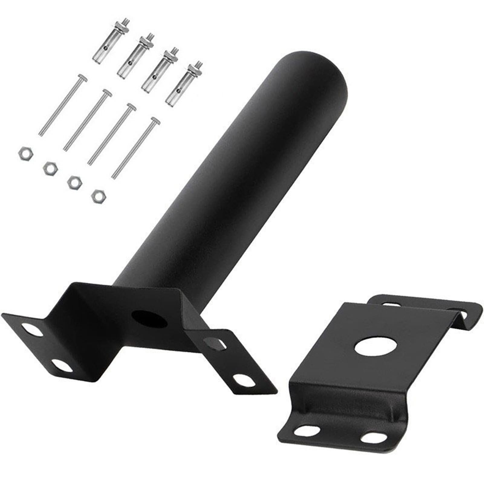 Palo Staffa Lampione Stradale In Metallo Esterni Verniciato Nero 43 5 D Cm 5 5 Rg Esterno 0019 - Foto 4