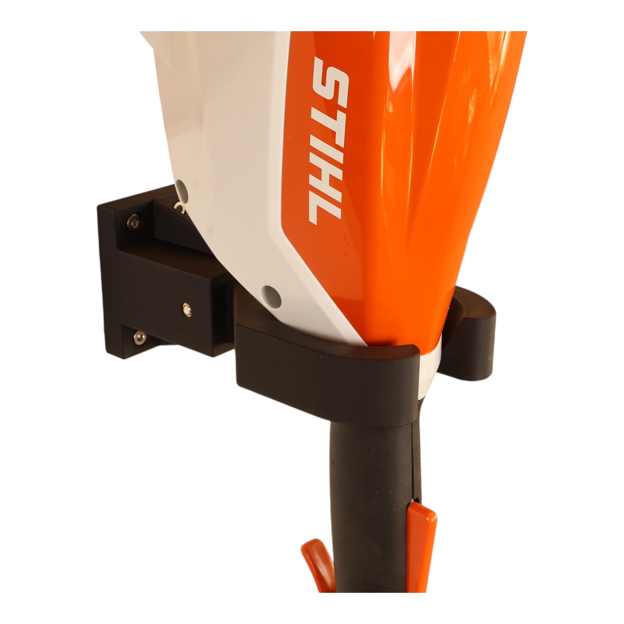 Wandhalterung Universal passend für STIHL FSA FS RGA FSE Freischneider Motorsense Rasentrimmer Wandhalter Halterung Zubehör (Schwarz)