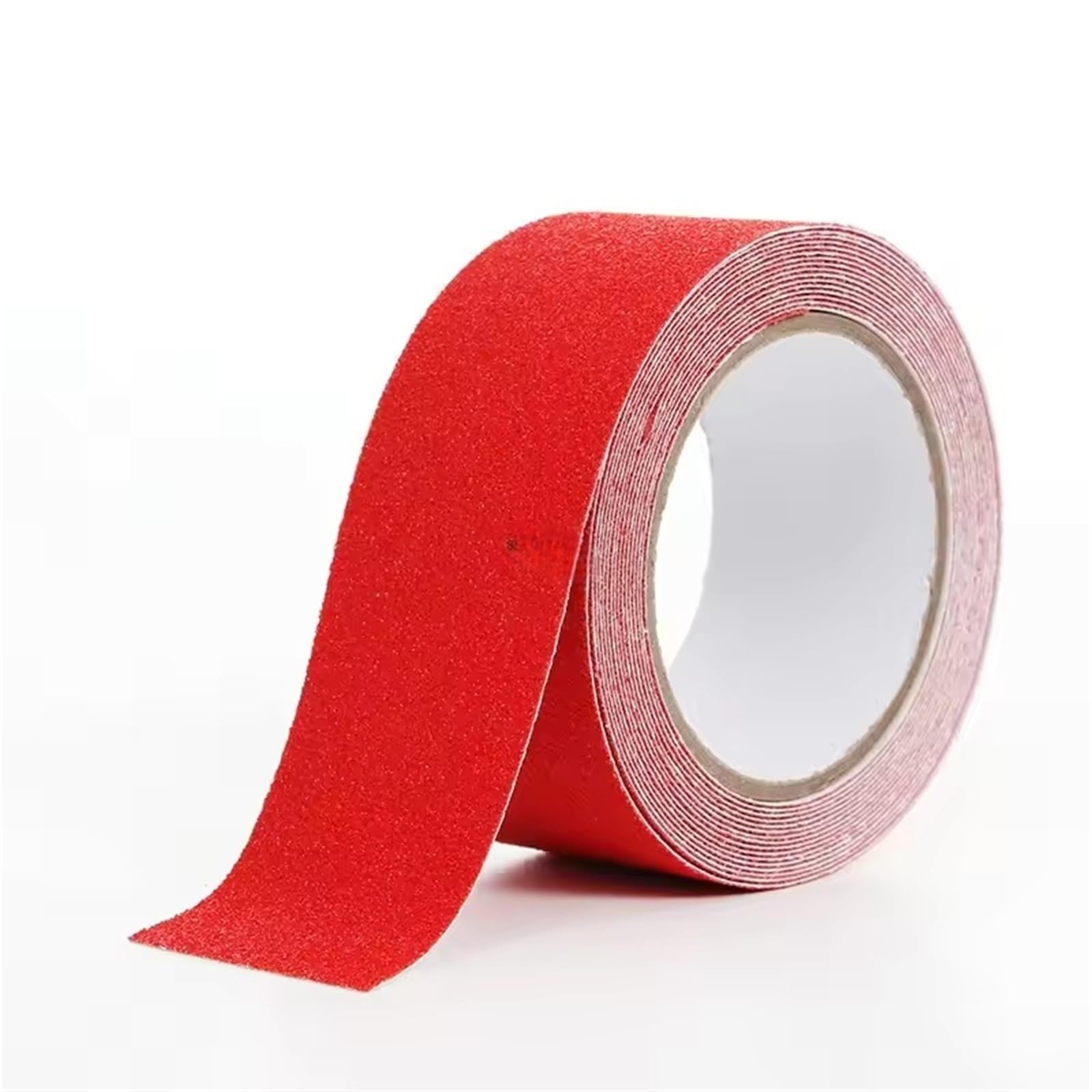 Kantenschutz Gummi 1 Stück Anti-Rutsch-Klebeband, strapazierfähiges Griffband for den Außenbereich, wasserdicht, stark haftendes Traktions-Sicherheitsband for Treppen(Red,10CM)