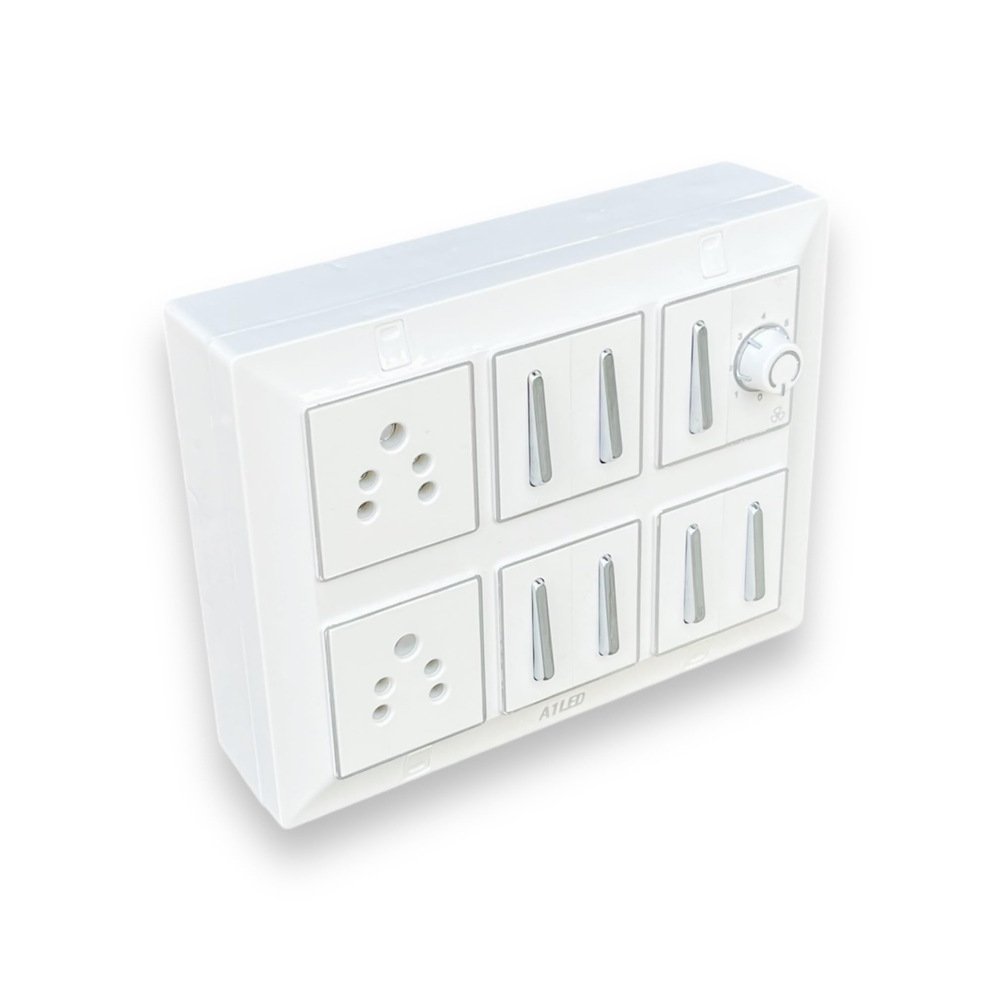 10A 7 Silver Switch 12 Module Power Board with Fan Regulator and Dual Sockets for Multi Functional Use (B0D9C1XSLZ) Amazon Price History, Amazon Price Tracker