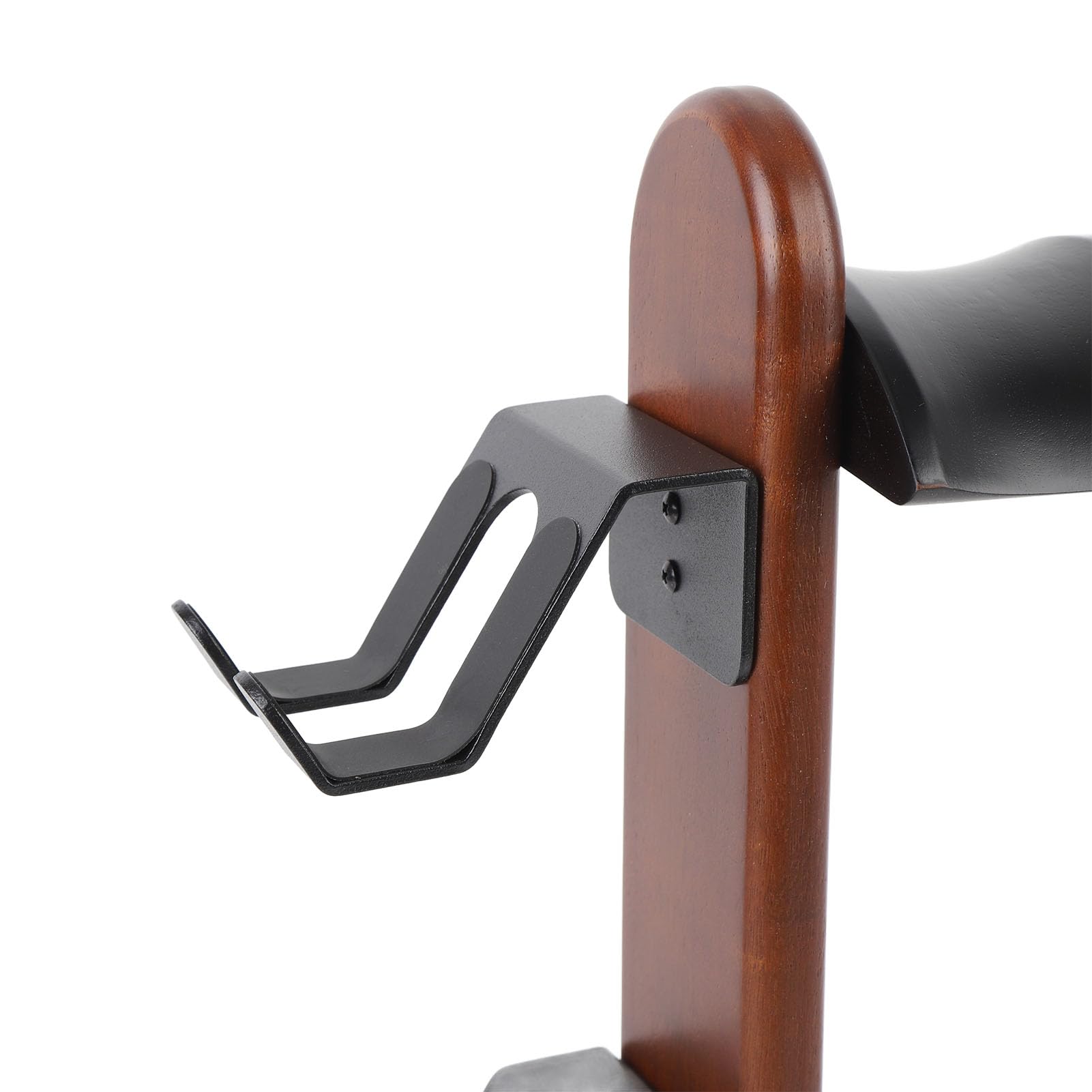Vvikizy Gaming -Controller -Stand, Walnut Wood Aluminium Alloy Desktop Organizer mit Kopfhörerhalter, für Pro -Controller und Smartphones