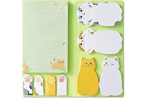 Hommie Cat Sticky Notes Set: The Purrfect Gift for Cat Lovers