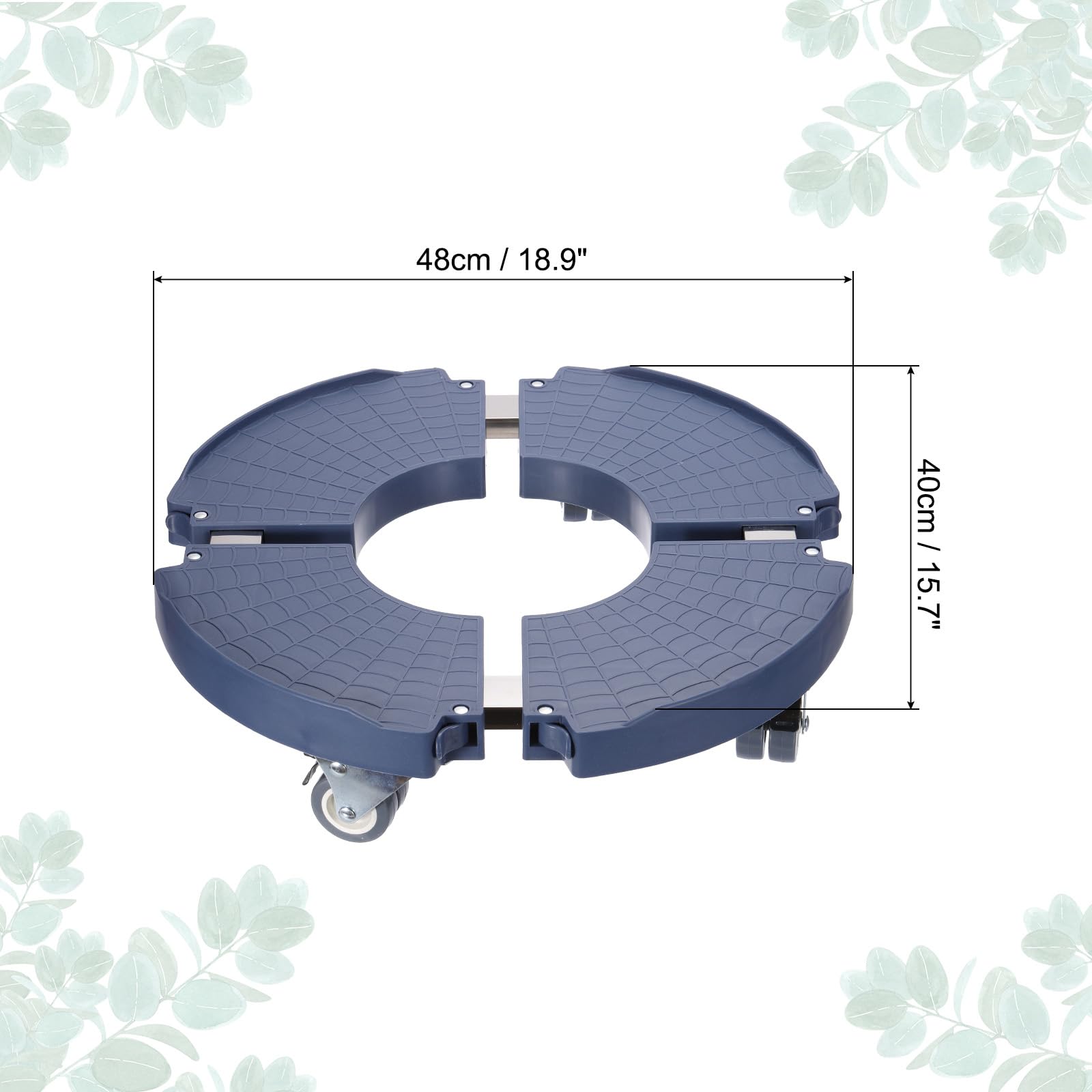 PATIKIL Plant Stand with Wheels - Image 2