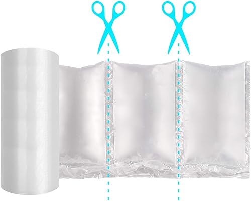 Miniatura 9 de Cojines de aire de película de cojín de aire, bolsas de burbujas de aire, rollo de embalaje, películas de cojín de aire solo compatibles con máquina