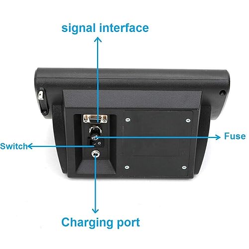 Miniatura 6 de TFCFL 4 x 4410 lb Kit de báscula de ganado, kit de báscula de celda de carga de compresión de haz de acero con caja de conexiones e indicador de