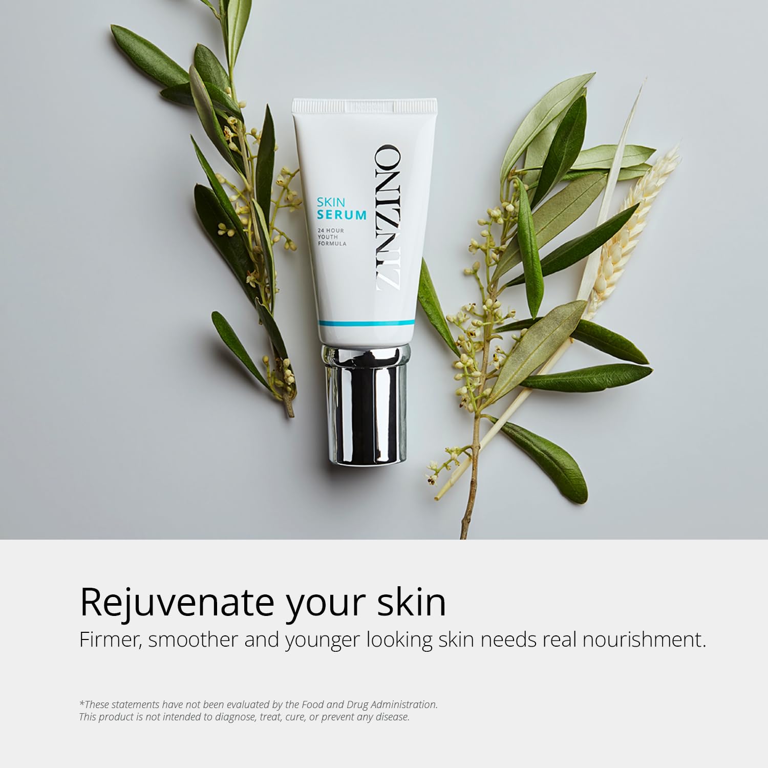 Amazon.com: Zinzino Skin Serum - 24-Hour Serum for Face and Neck 